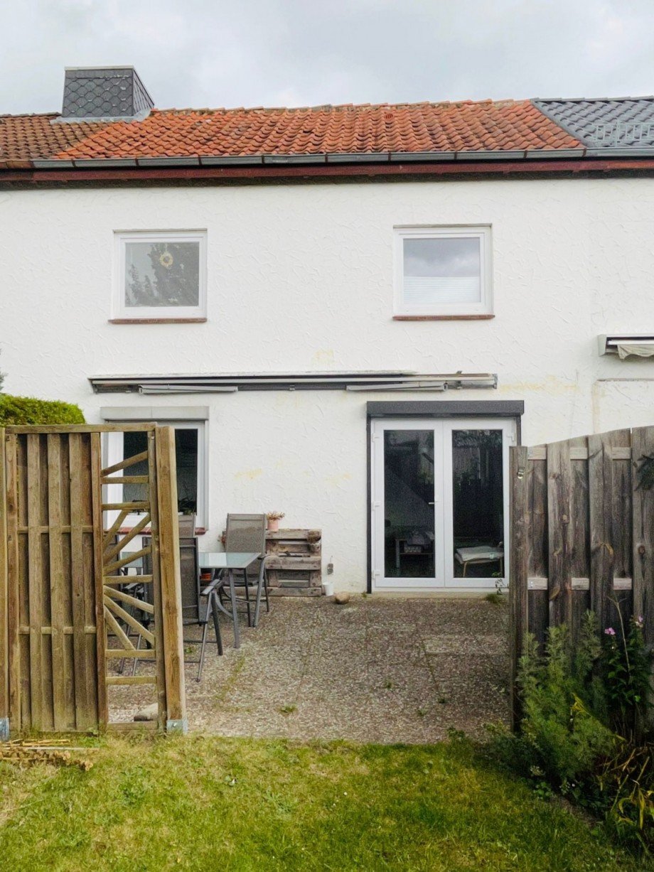 Terrasse Reihenmittelhaus M�lln