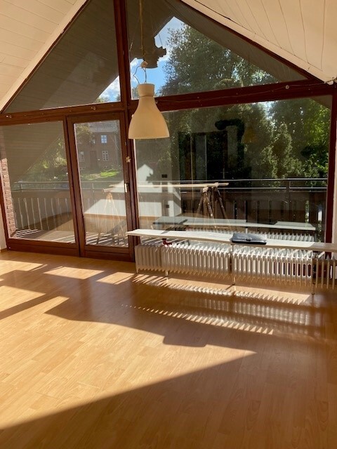 Wohnzimmer Dachgeschosswohnung Nusse