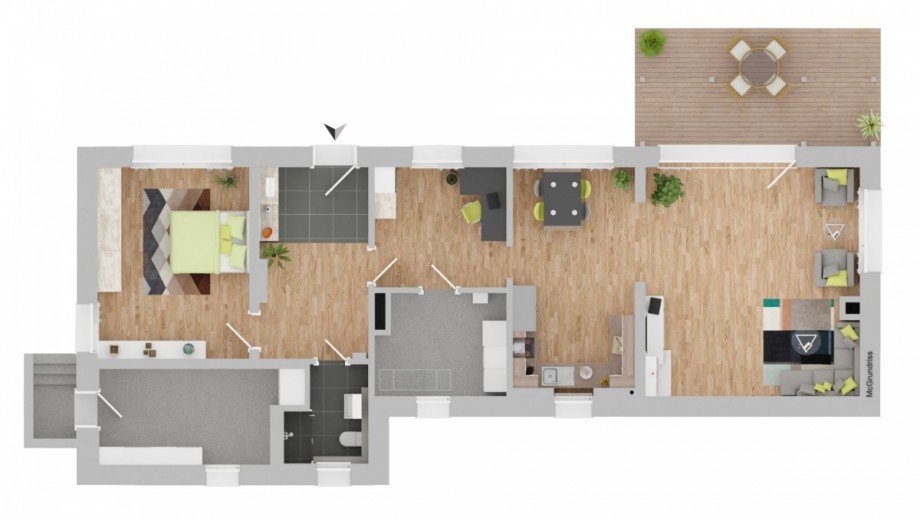 Grundriss Souterrainwohnung Alt M�lln