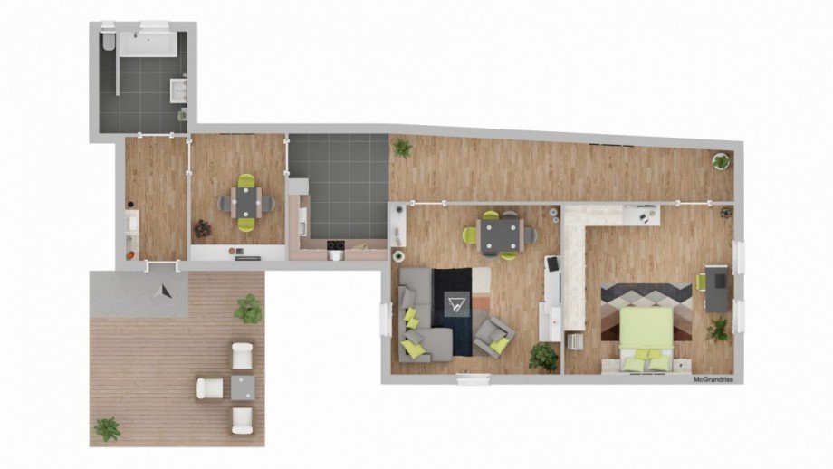 Mc Grundriss Erdgeschosswohnung Nusse