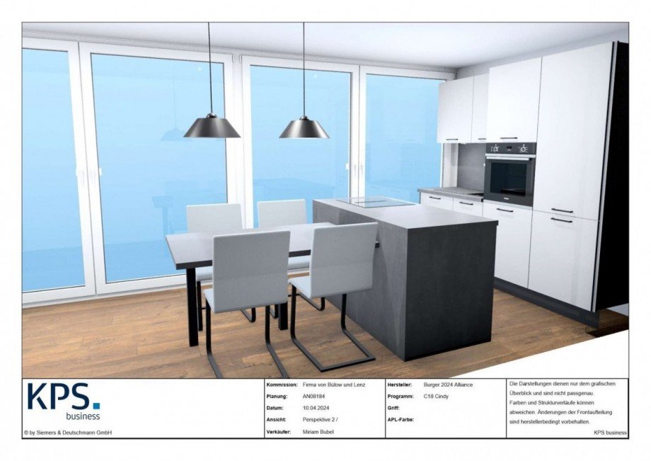 K�chenbeispiel 2 Whg. DG Dachgeschosswohnung Alt M�lln