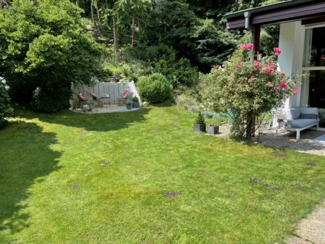 Garten Einfamilienhaus Rosengarten