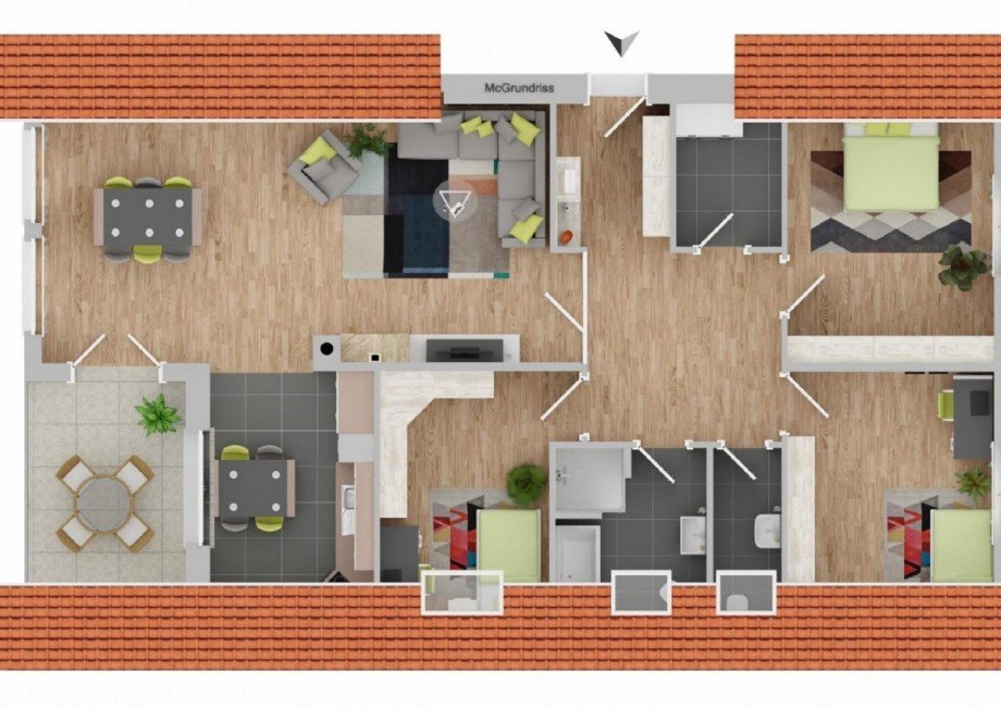 Grundriss Whg 3 Mehrfamilienhaus Witzeeze