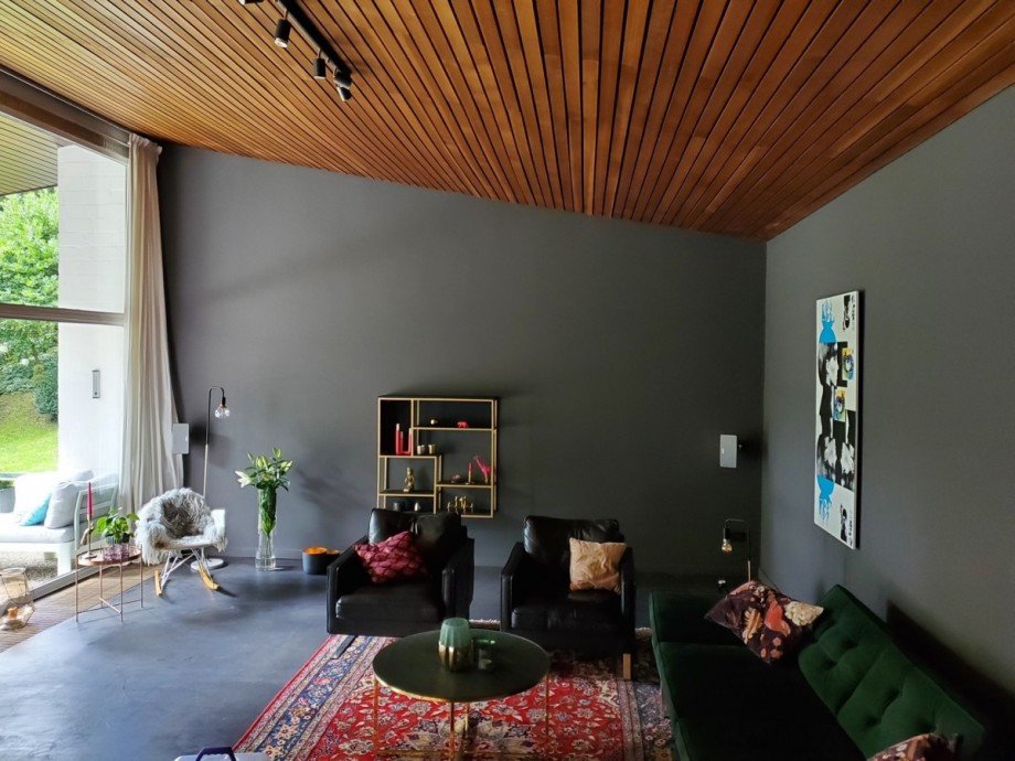 Wohnzimmer Einfamilienhaus Rosengarten