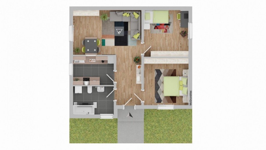  Erdgeschosswohnung Borstorf