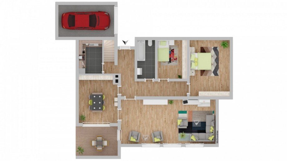 Grundriss Bungalow M�lln