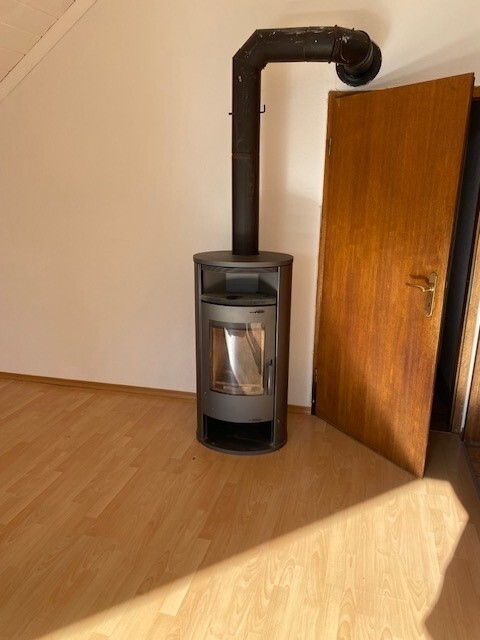 Kaminofen Dachgeschosswohnung Nusse