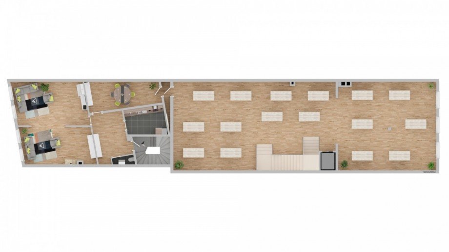 1. Obergeschoss, Haus 1 Haus M�lln