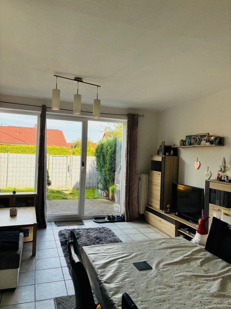 Wohnzimmer mit Esstisch Reihenmittelhaus Ratzeburg