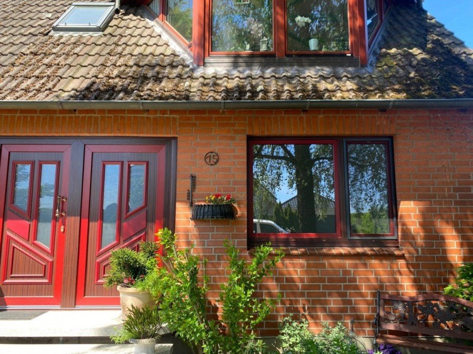 Ansicht Haus Erdgeschosswohnung Borstorf
