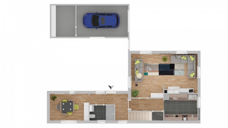 Erdgeschoss Einfamilienhaus M�lln