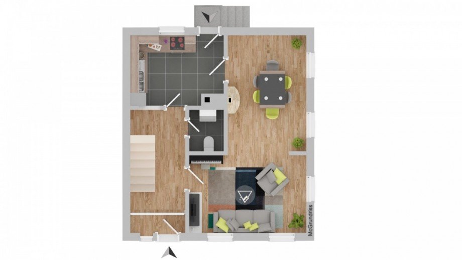 Grundriss_EG Stadthaus M�lln