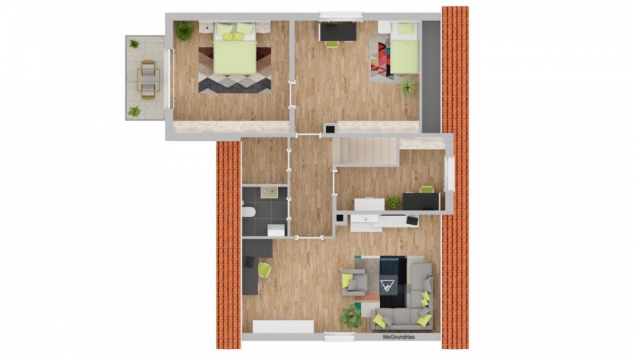 Dachgeschoss Einfamilienhaus S�lfeld